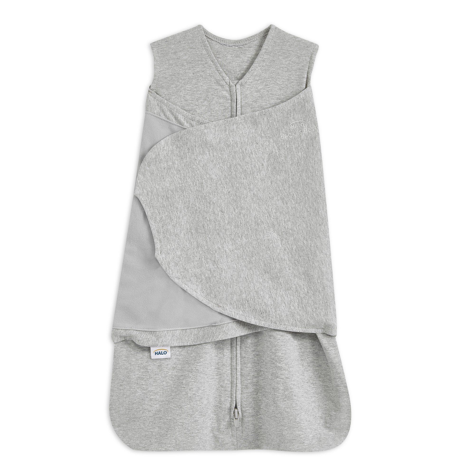 HALO SleepSack Swaddle, Heather Gray, Small (3 to 6 Months) - 1 ct