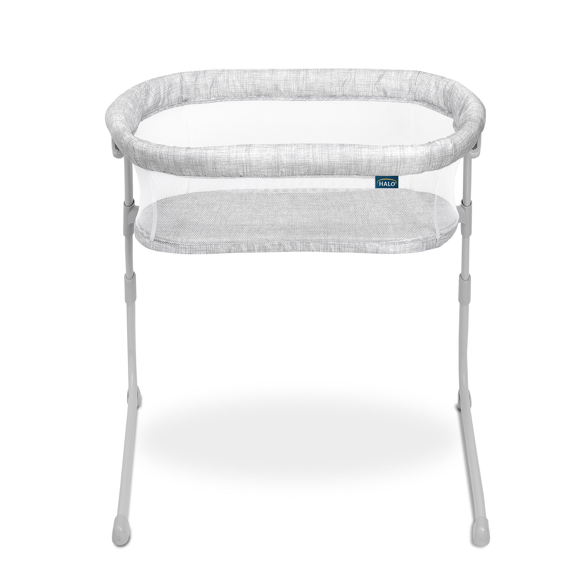 HALO Bassinest Flex Portable Bassinet (0 To 5 Months) - Heather Weave