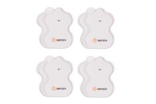 Sensiv TENS Small Replacement Pads (for Multi-Channel & Full-Body) - 4 Pairs