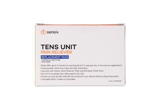 Sensiv TENS Small Replacement Pads (for Multi-Channel & Full-Body) - 4 Pairs