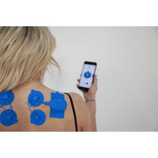 Therabody - PowerDot 2.0 Duo Smart Muscle & Nerve Stimulator - Blue