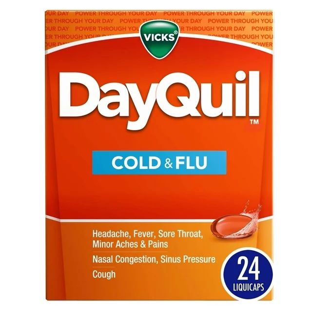 Vicks DayQuil Cold & Flu LiquiCaps - 24 ct