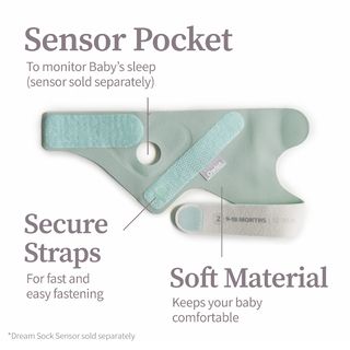 Owlet® Accessory Sock - Sleepy Sage