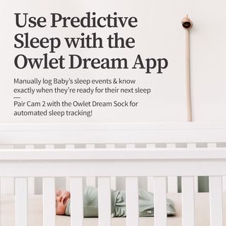 Owlet® Cam Generation 2, Smart HD Video Monitor - Dusty Rose