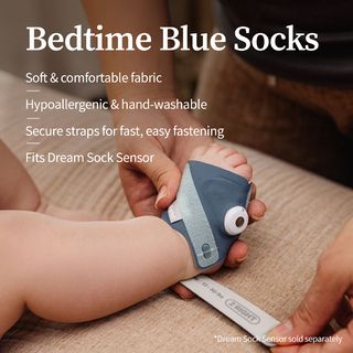 Owlet® Accessory Sock - Bedtime Blue