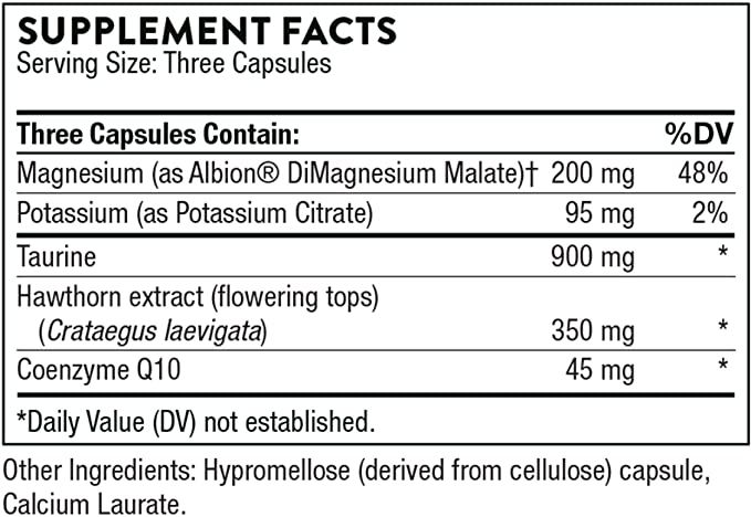 Thorne Heart Health Complex (formerly Q-10 Plus) - 90 ct