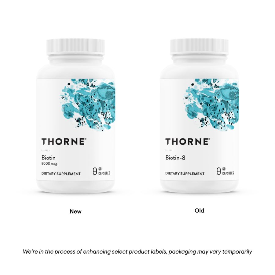 Thorne Biotin (formerly Biotin-8) - 60 ct