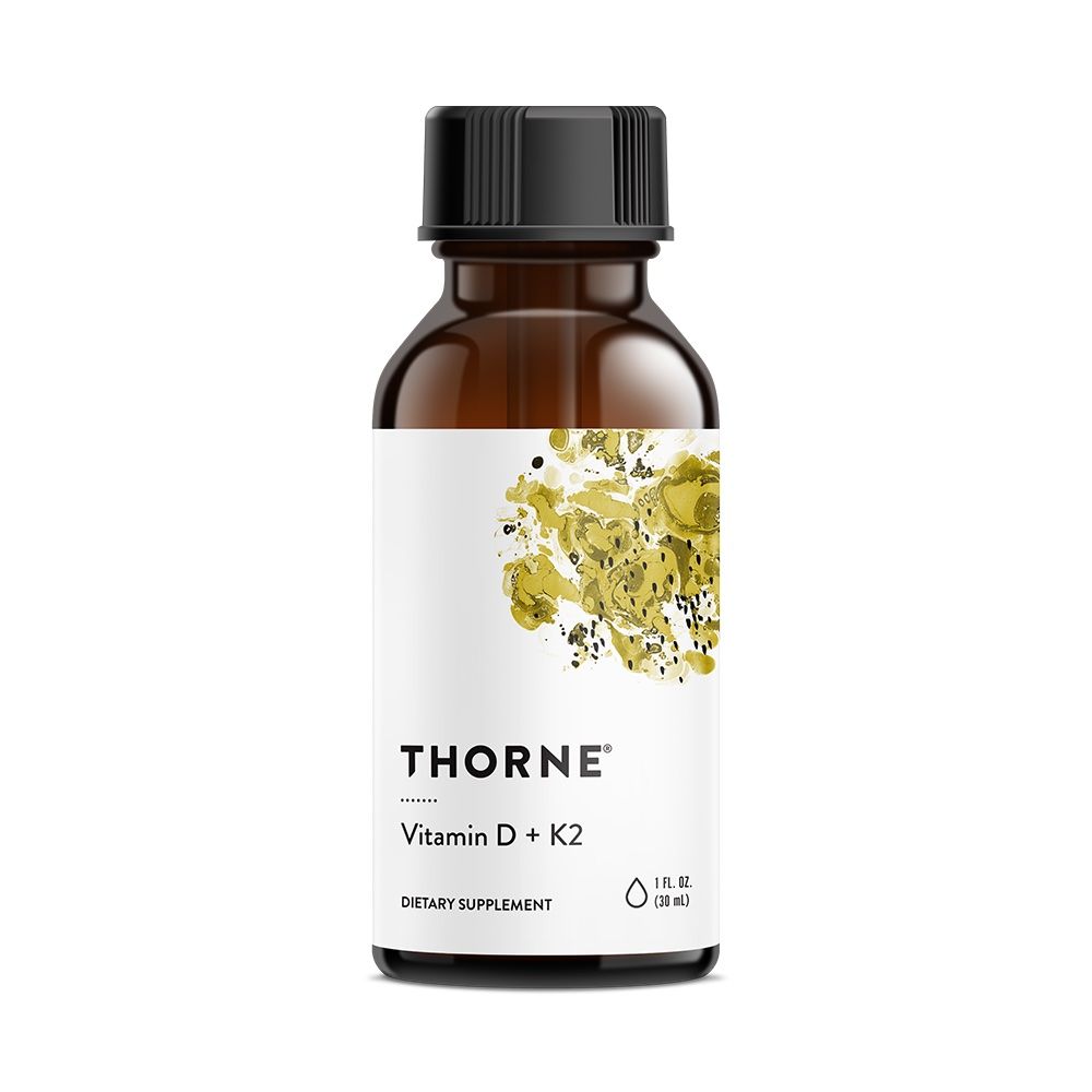 Thorne Vitamin D+K2 Liquid - 30 ml