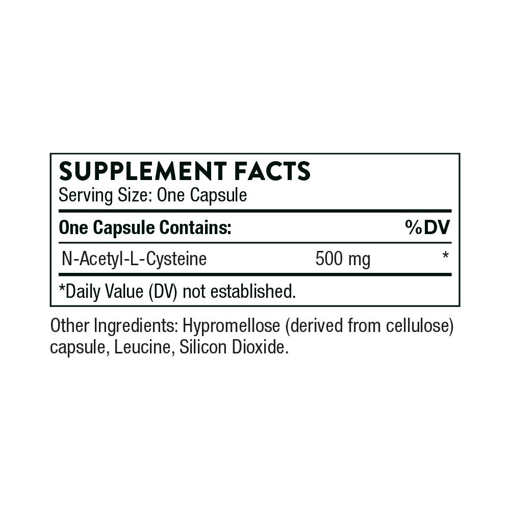 Thorne NAC - N-Acetylcysteine - 90 ct