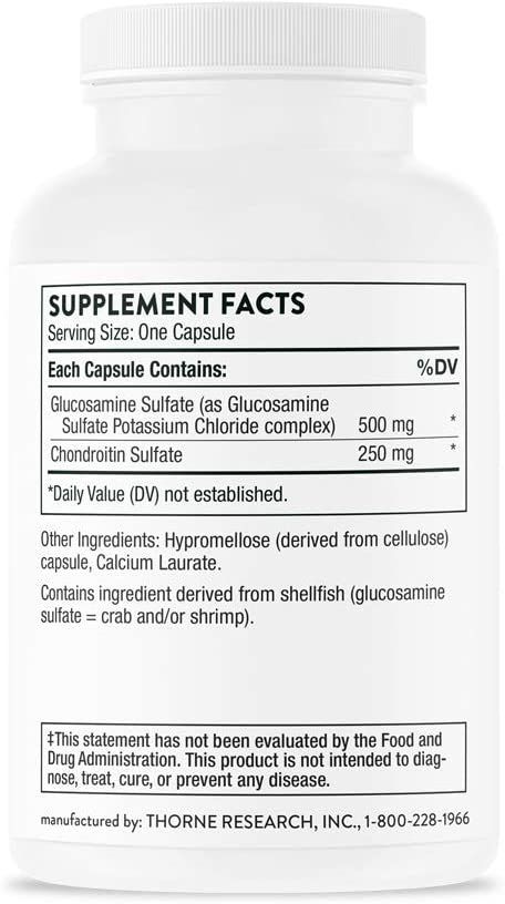 Thorne Glucosamine & Chondroitin - 90 ct