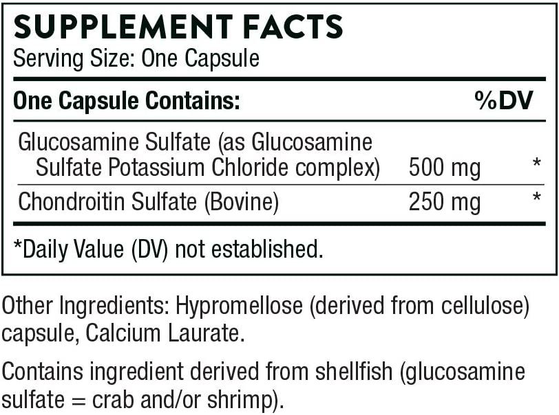 Thorne Glucosamine & Chondroitin - 90 ct