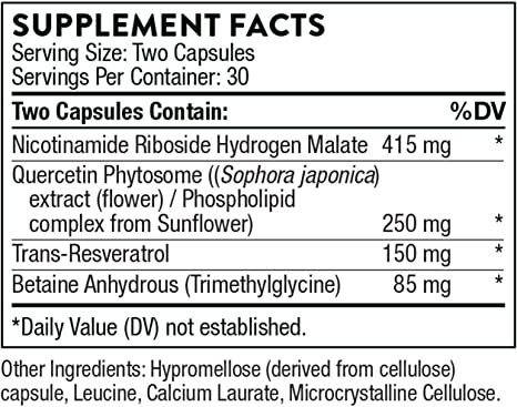 Thorne ResveraCel® - 60 ct