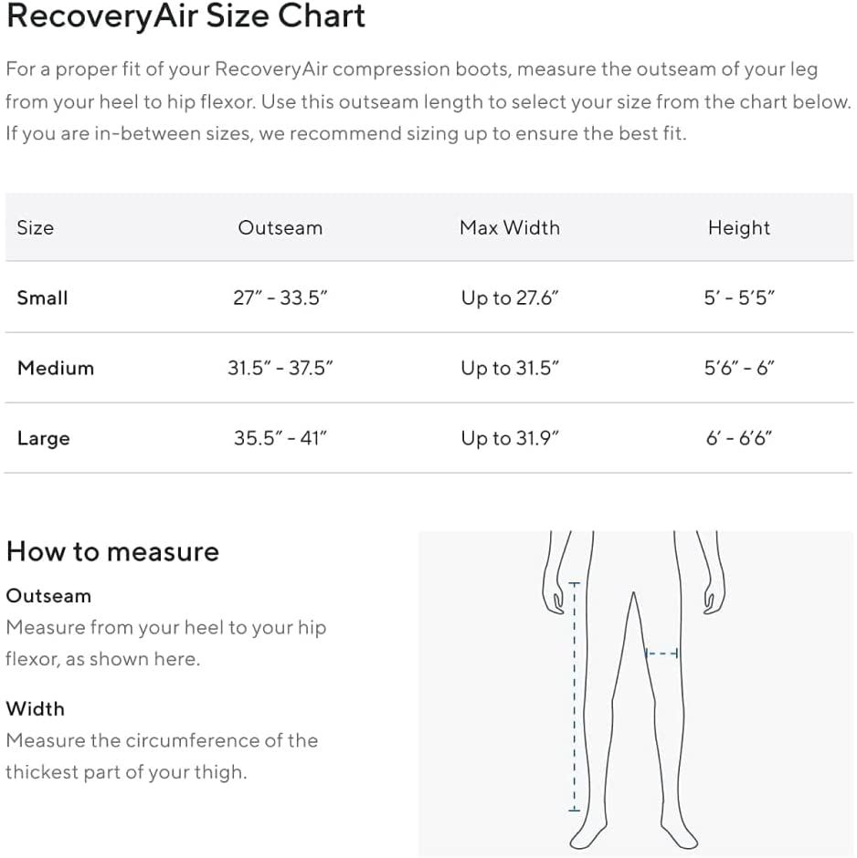 Therabody - RecoveryAir Prime Compression Bundle - Medium