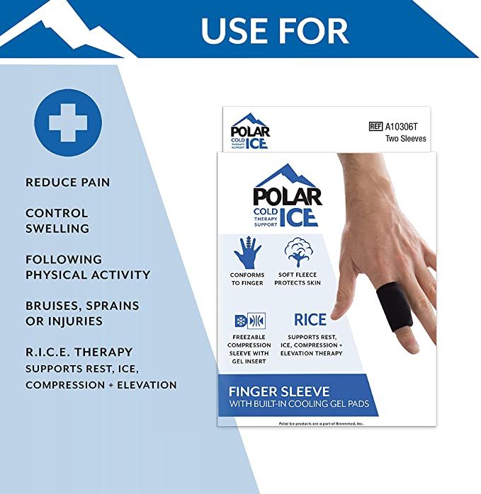 Polar Ice Compression Finger Sleeve - Universal