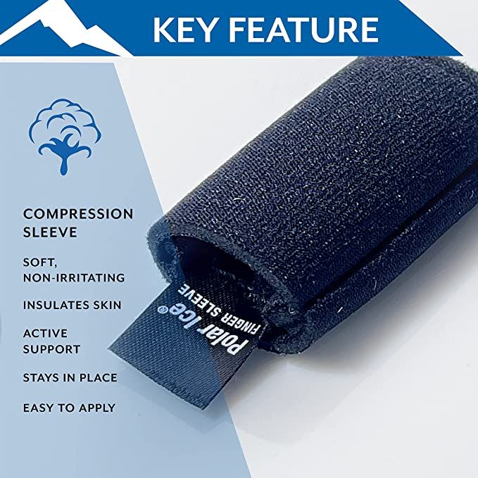 Polar Ice Compression Finger Sleeve - Universal