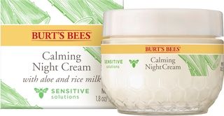 Burt's Bees® Sensitive Solutions Calming Night Cream with Aloe & Rice Milk - 1.8 fl oz