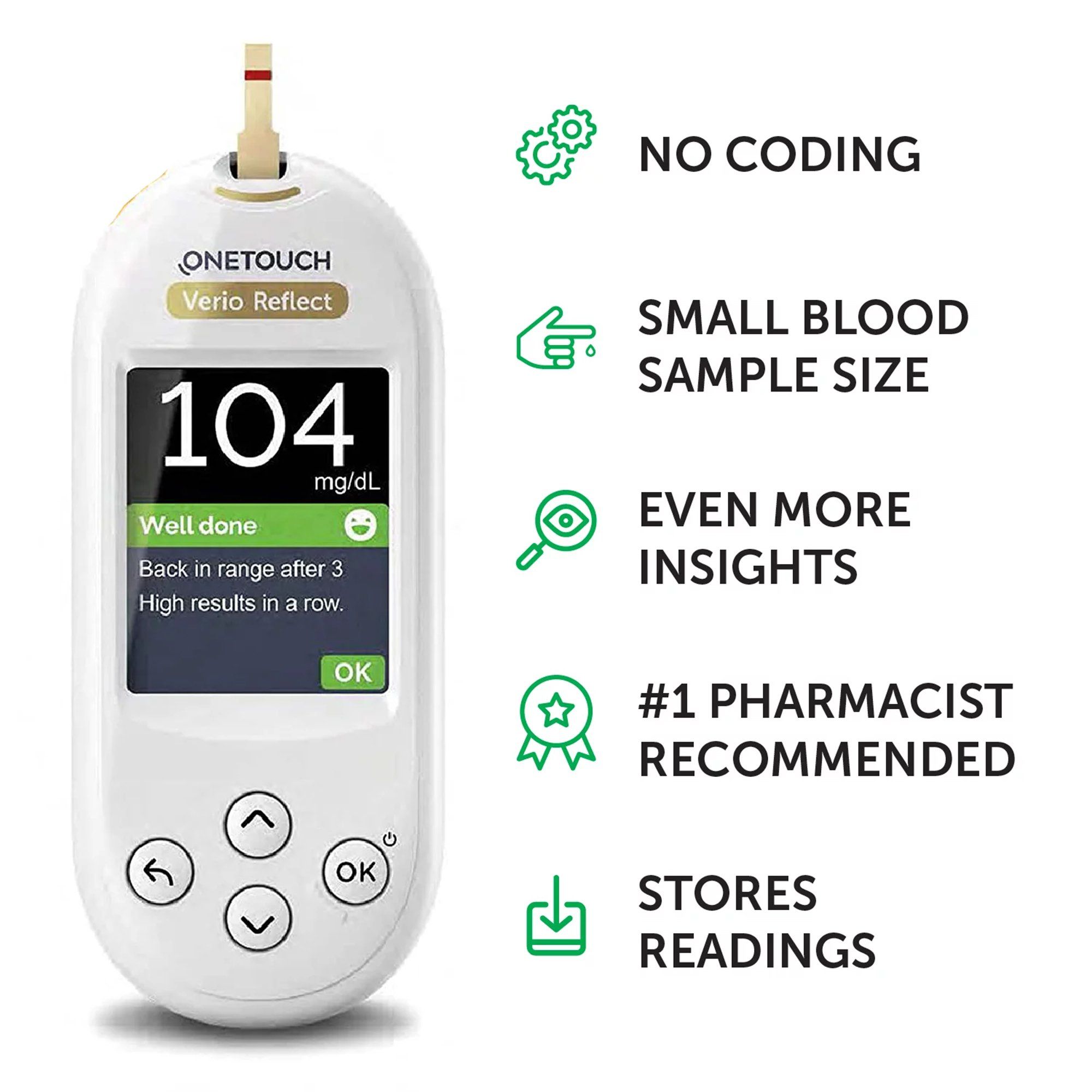 OneTouch Verio Reflect Blood Glucose Monitoring System