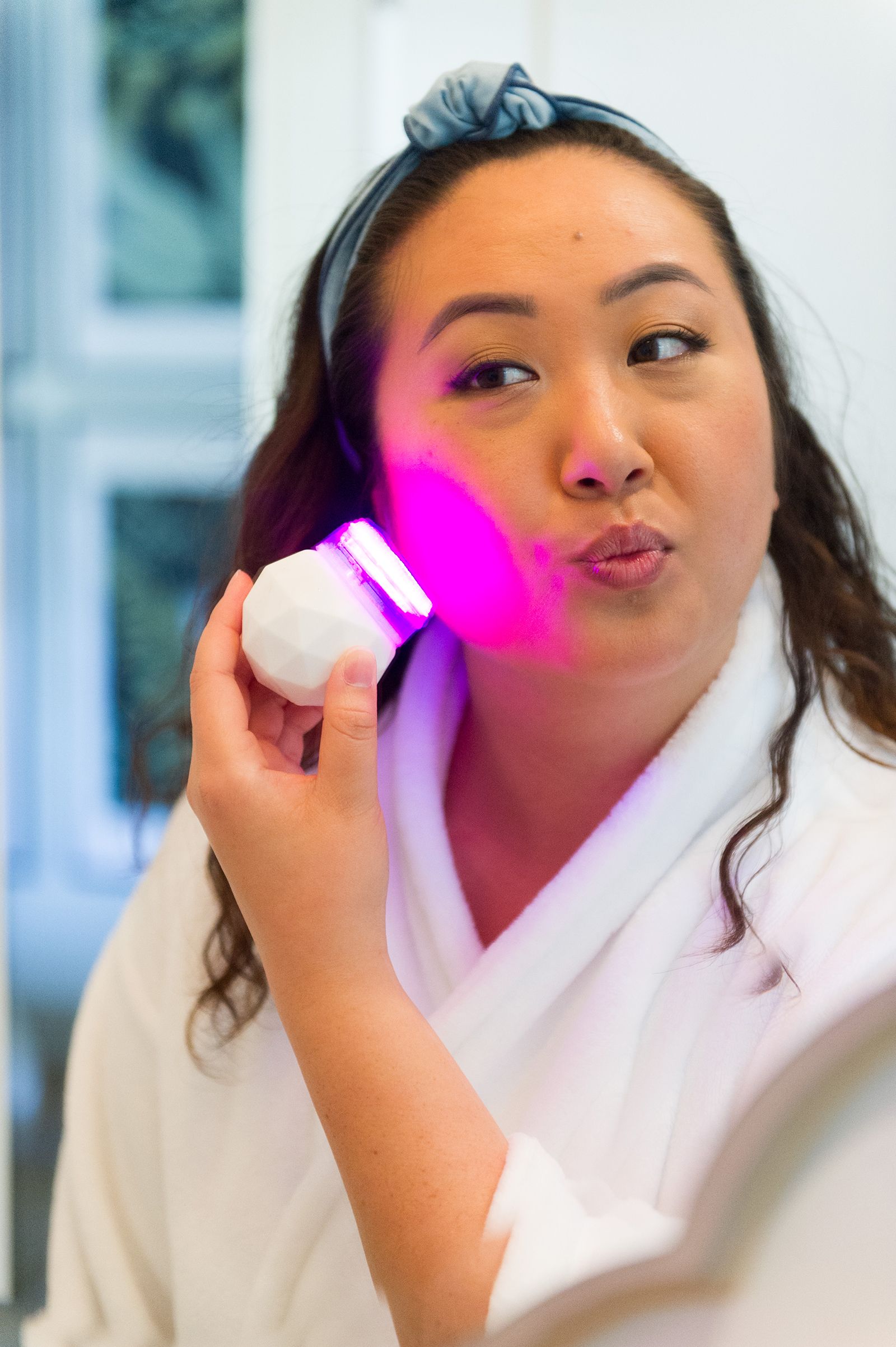 reVive Light Therapy® Soniqué Mini LED Sonic Cleanser - Acne Treatment