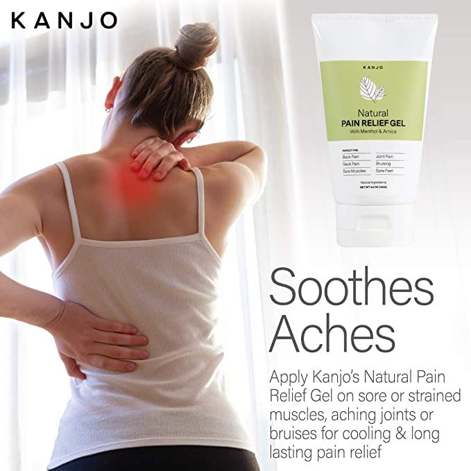 Kanjo Natural Pain Relief Gel - 4.2 oz