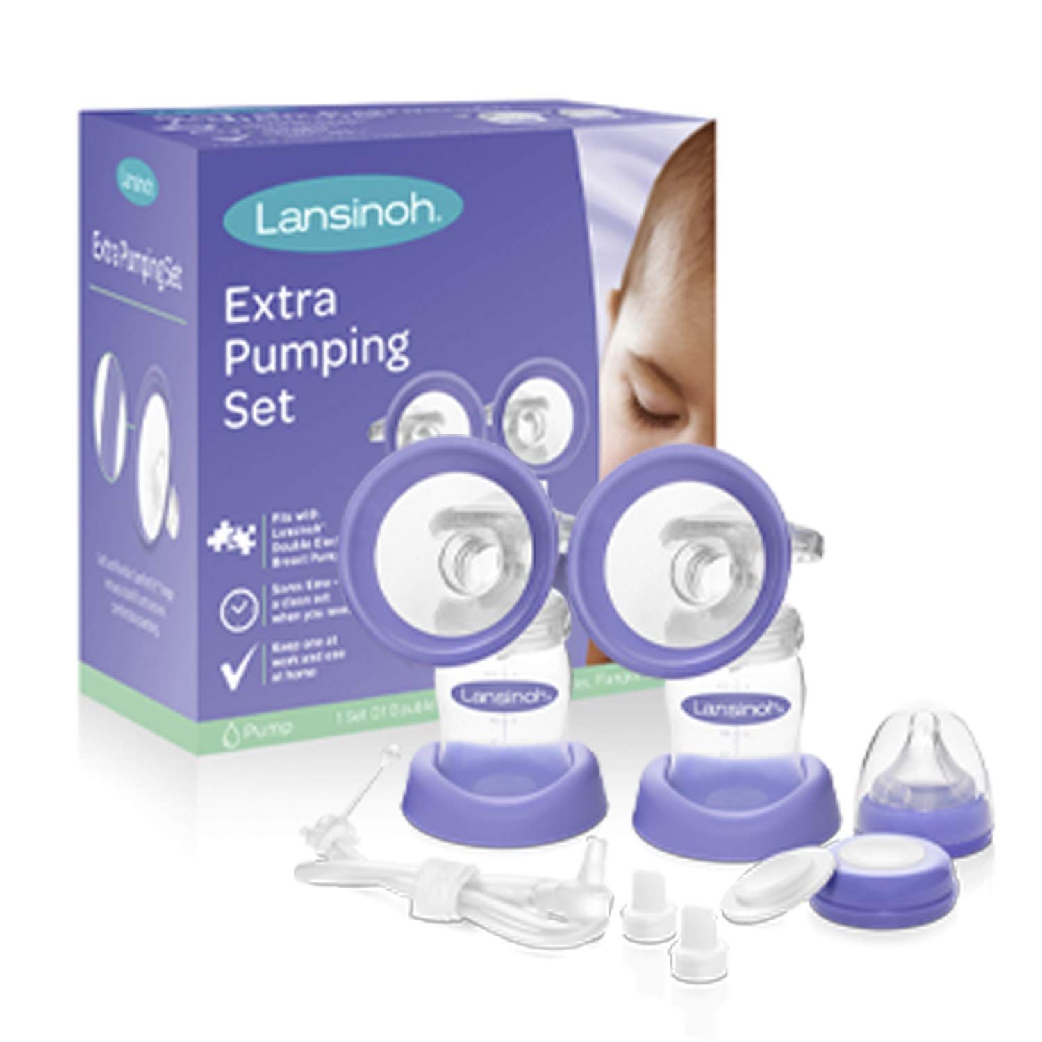 Lansinoh Extra Pumping Set