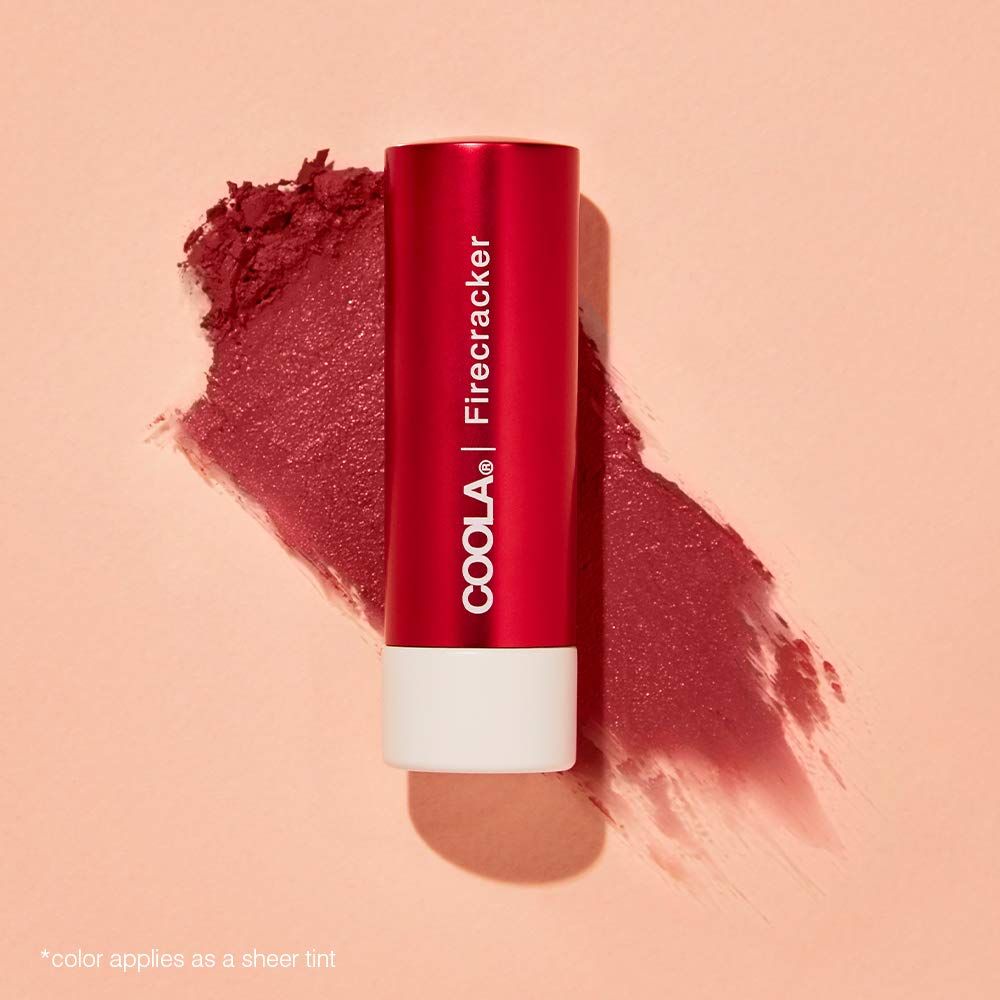 COOLA Mineral Liplux Organic Tinted Lip Balm, SPF 30 - Firecracker