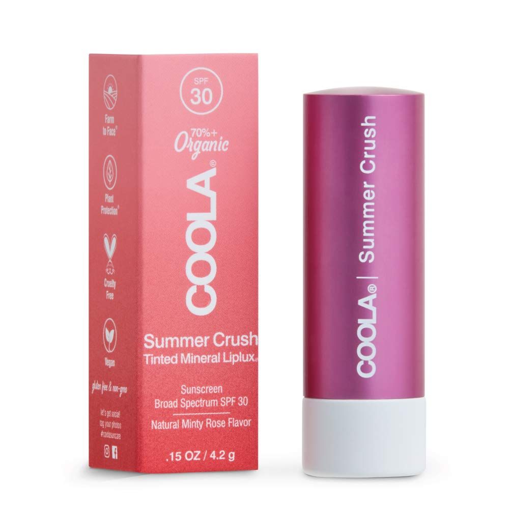 COOLA Mineral Liplux Tinted Lip Balm, SPF 30 -  Summer Crush