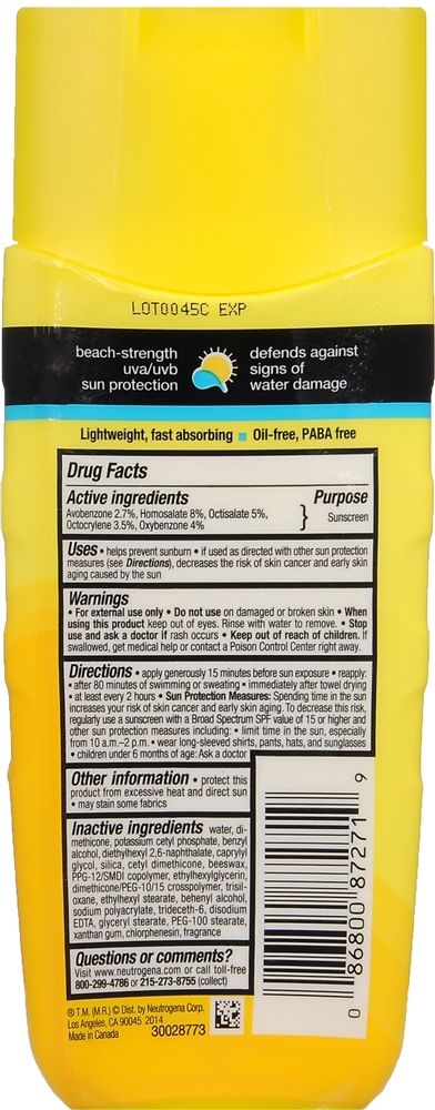 Neutrogena Beach Defense Sunscreen Lotion, SPF 30 - 6.7 oz