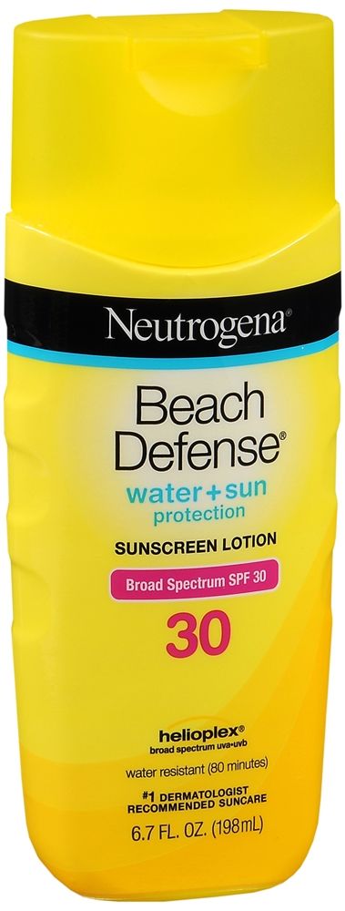 Neutrogena Beach Defense Sunscreen Lotion, SPF 30 - 6.7 oz