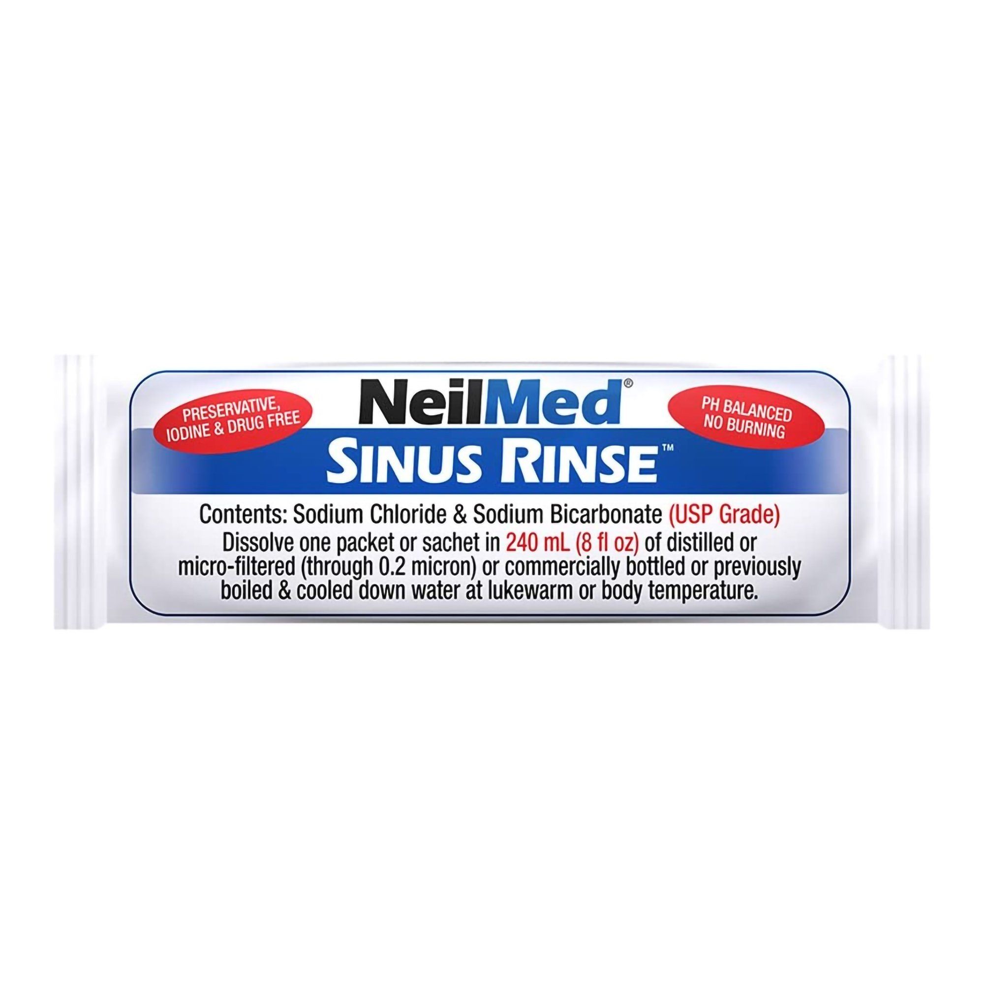 NeilMed Original Sinus Nasal Rinse Kit Packets - 50 ct