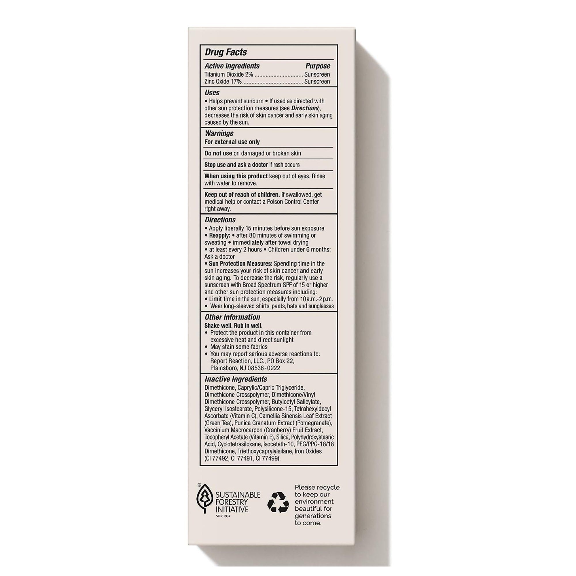 MDSolarSciences Mineral SunScreen KidStick – SPF 40, Hypoallergen, Wasserresistent, 0,6 Oz