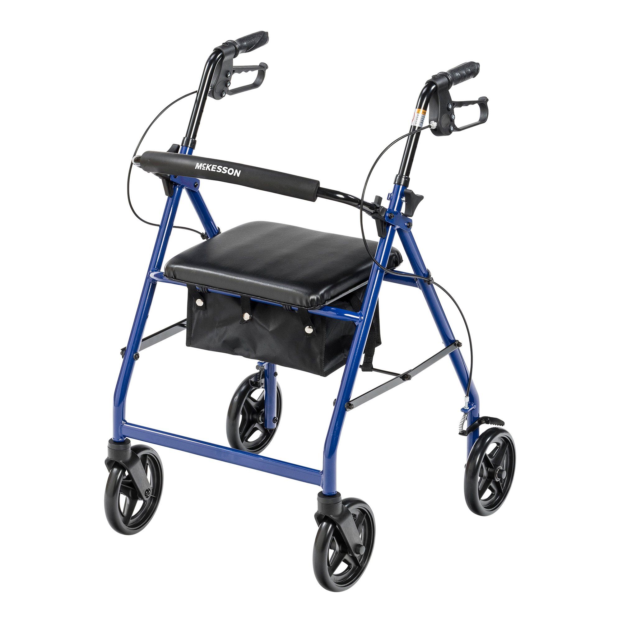 McKesson Wheelchair with Swing-Away Footrests & Detachable