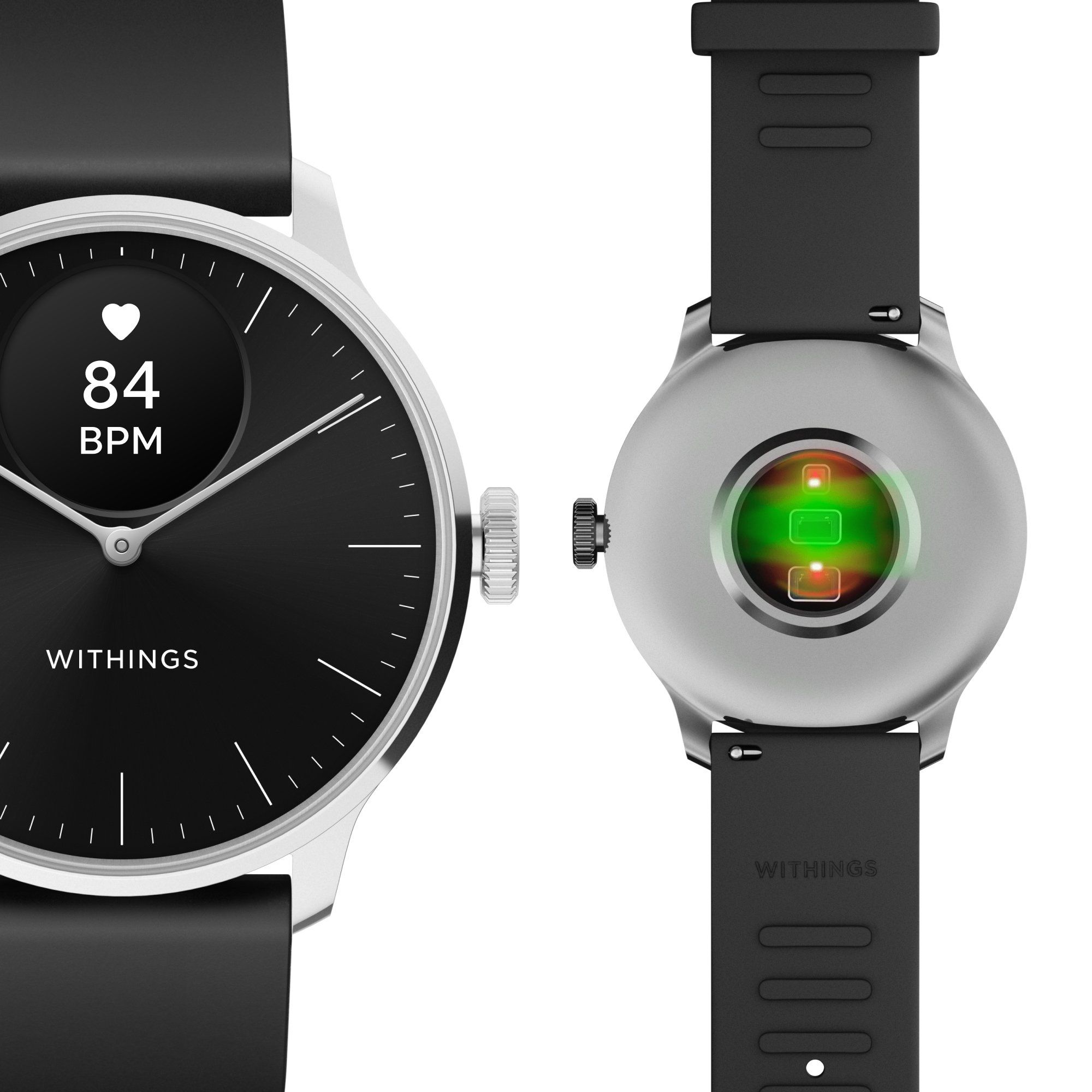 wisdomページ Withings ScanWatch Light - Daily Health Hybrid Smartwatch