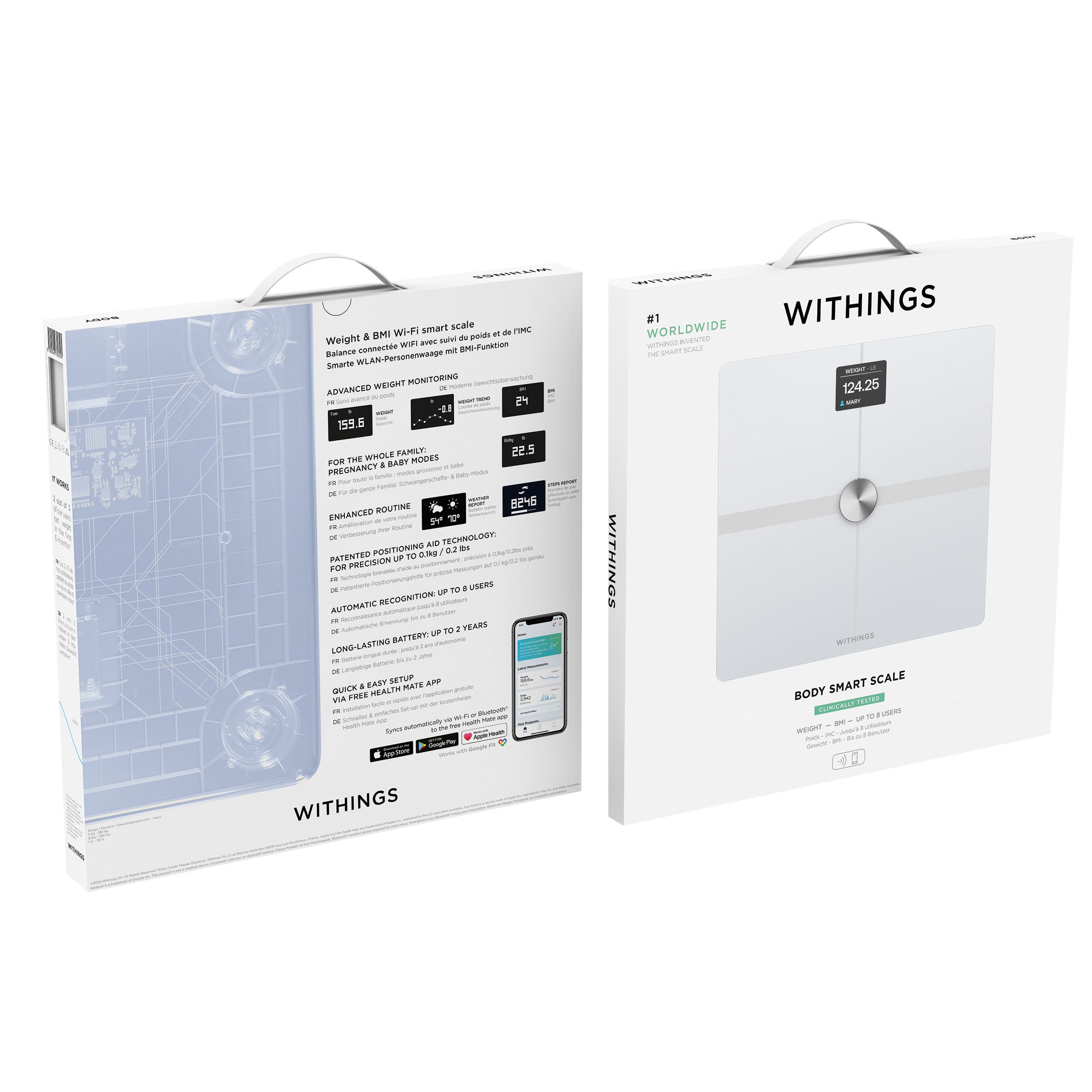 Withings Body Smart Advanced Body Composition Smart Wi-Fi