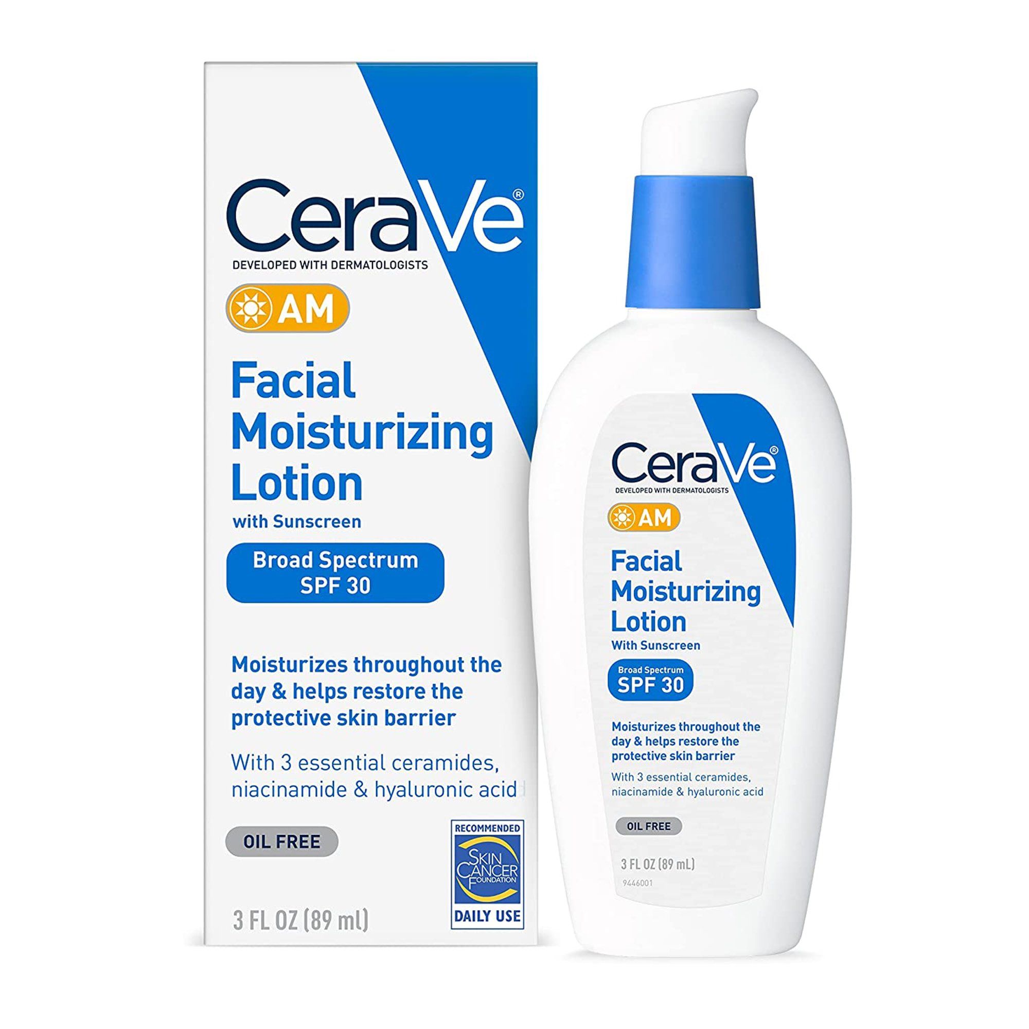 CeraVe PM Facial Lotion - 3 fl oz | Optum Now