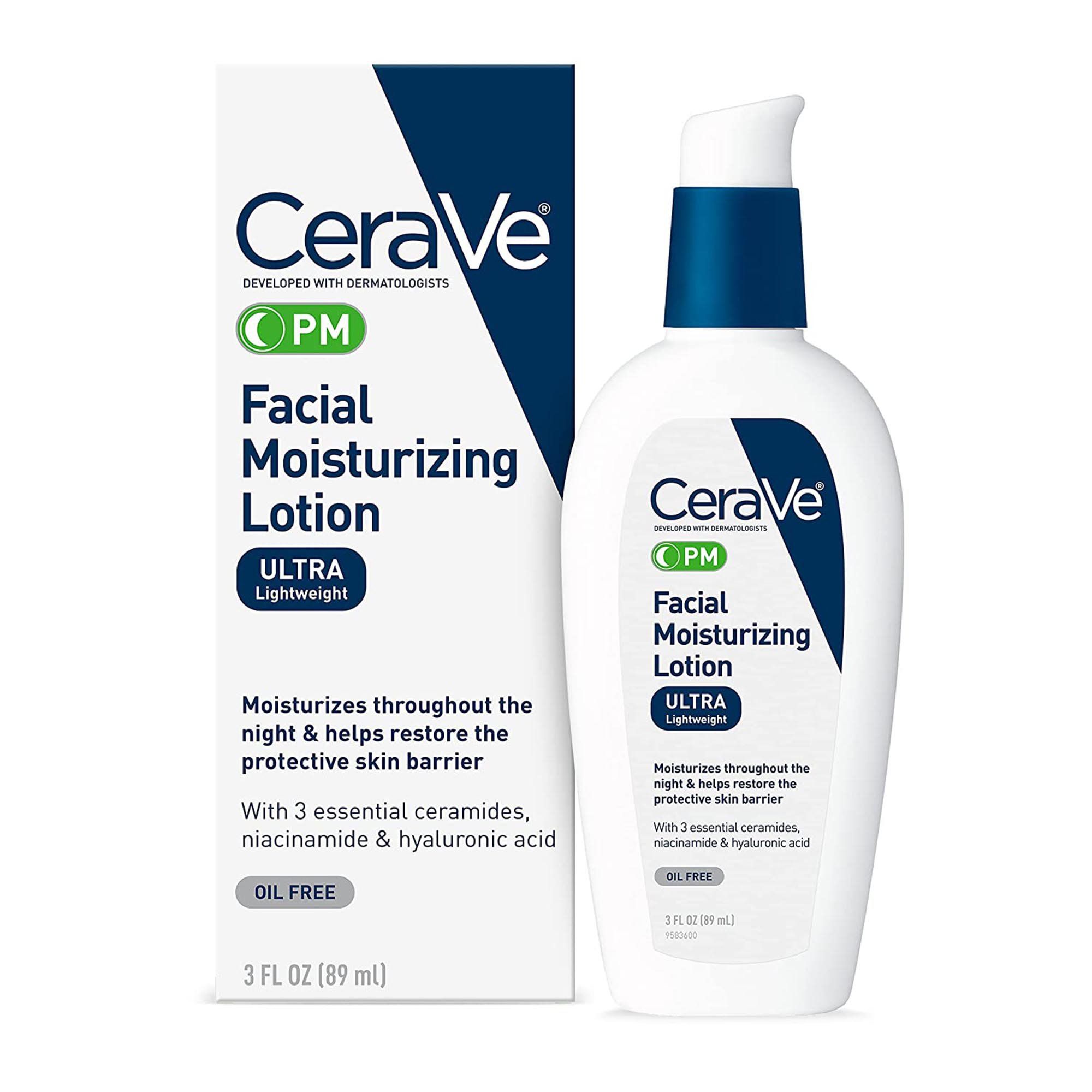 CeraVe PM Facial Lotion - 3 fl oz | Optum Now