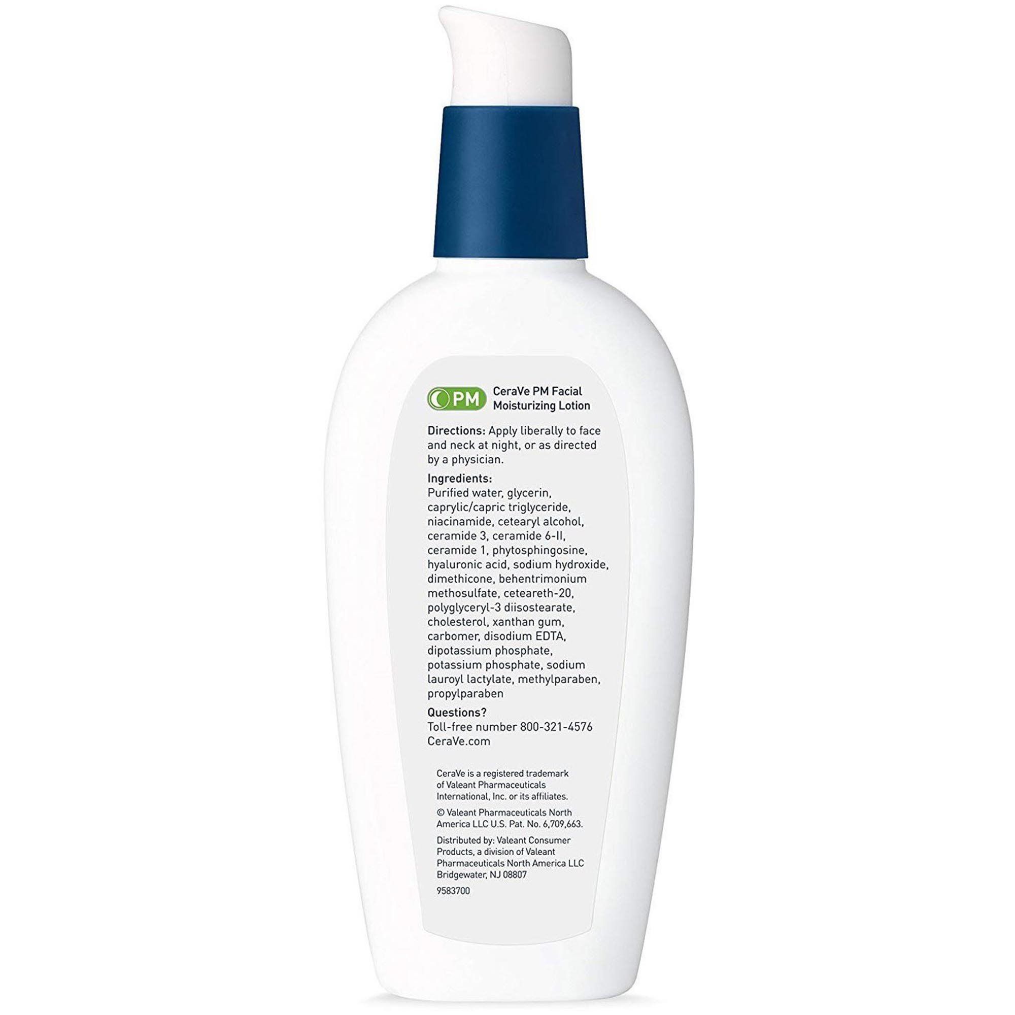 CeraVe Facial Moisturizing Lotion PM 4本 PM Facial Moisturizing Lotion | CeraVe