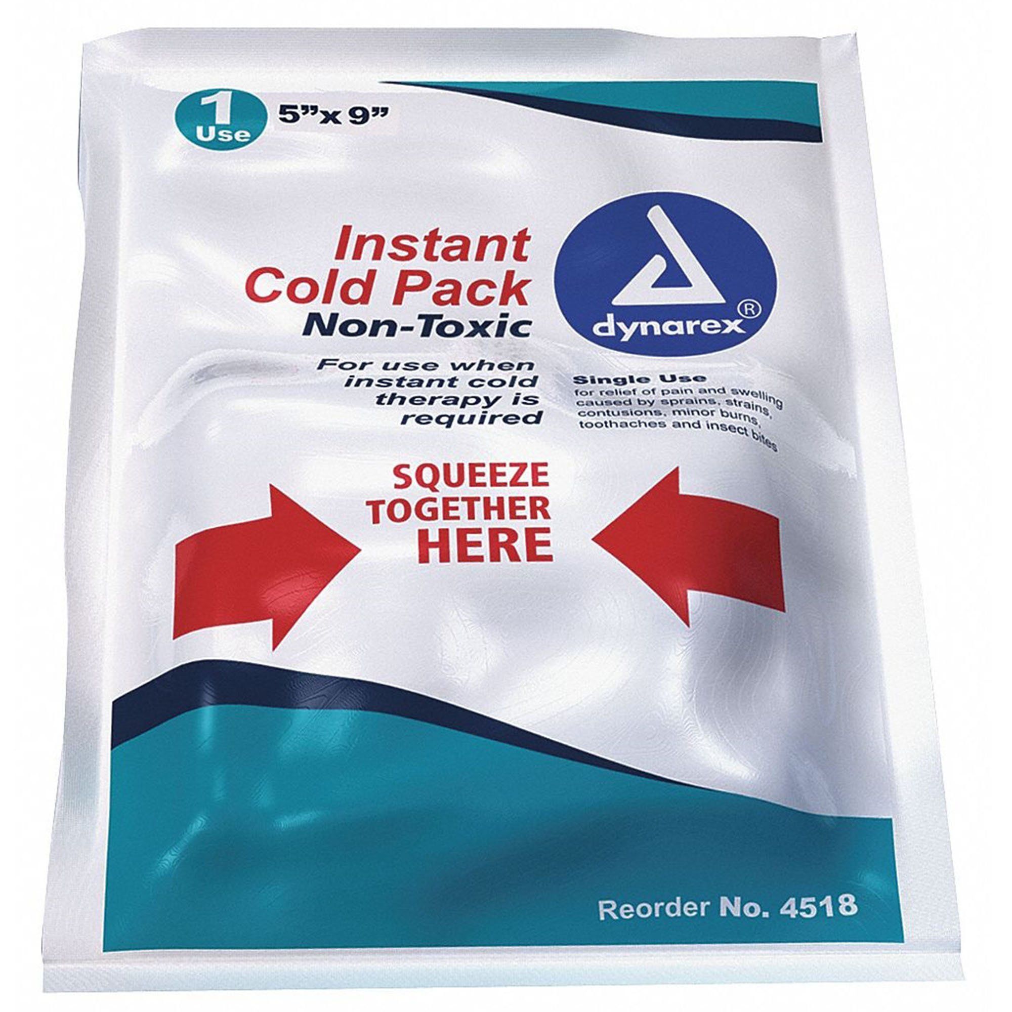 Dynarex Non-Toxic Instant Cold Pack, 5