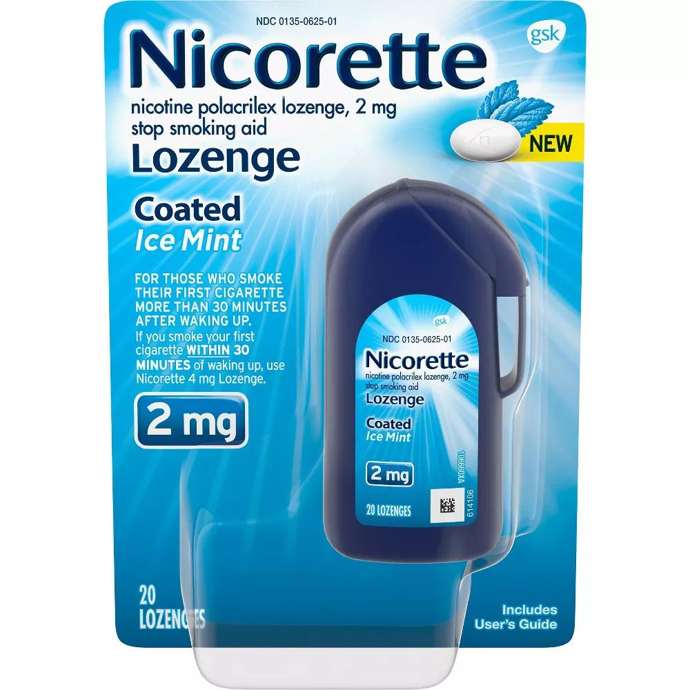 japan Deux Croix Étincelantes NC Foster & Thrive Stop Smoking Aid Mini Nicotine Lozenge, 2 mg