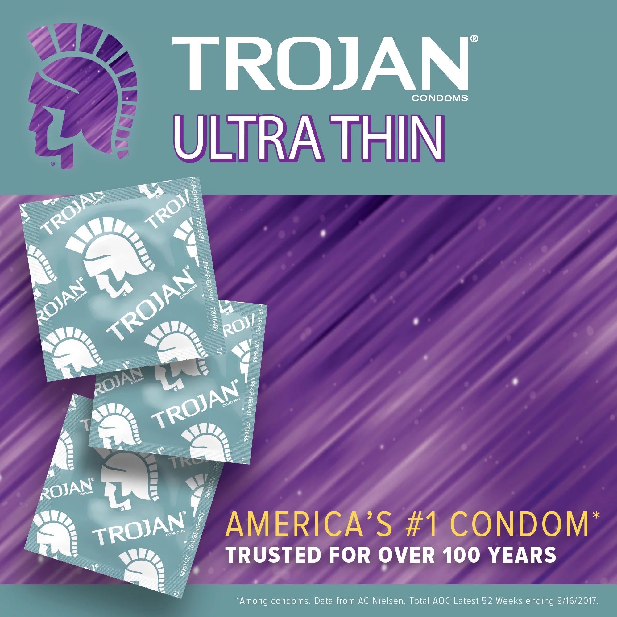 trojan ultra thin lubricated size Trojan Ultra Thin Lubricated Latex Condoms - 3 ct