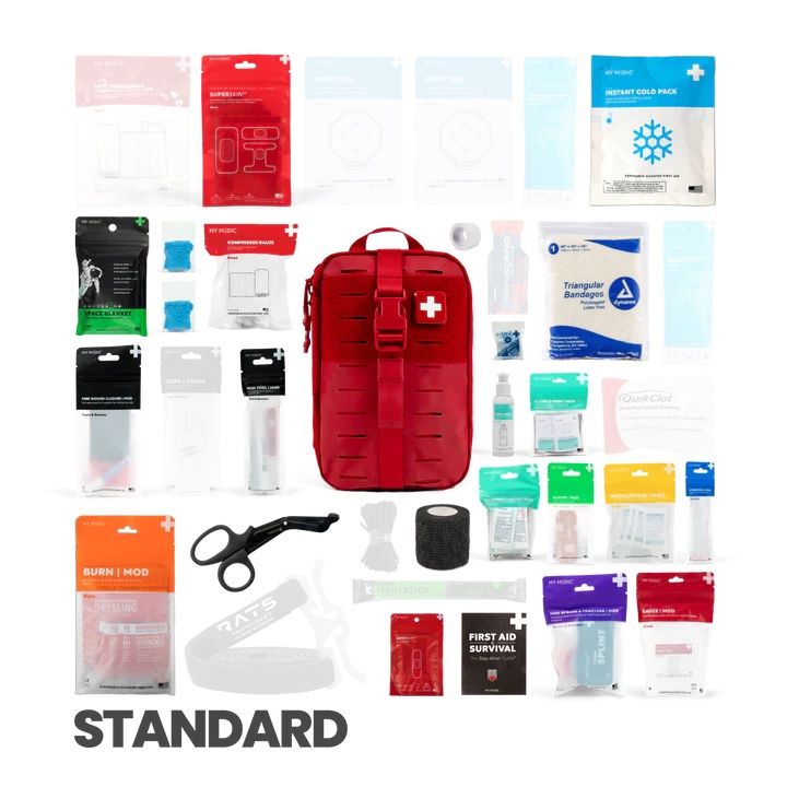 First Aid Only First Responder Kit Cordura Semi-Rigid Bag - 158