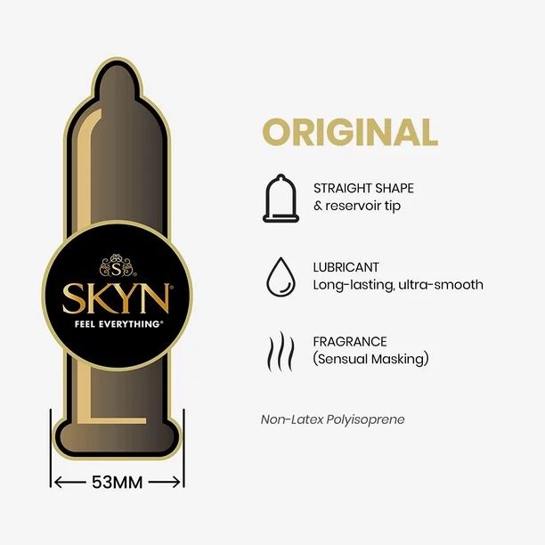 Lifestyles SKYN Original Lubricated Non Latex Condoms - 12 ct | Optum Now