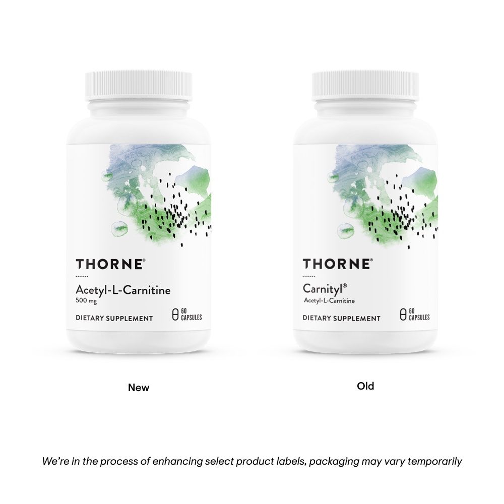 thorne l carnitine Thorne Acetyl-L-Carnitine (formerly Carnityl) - 60 ct