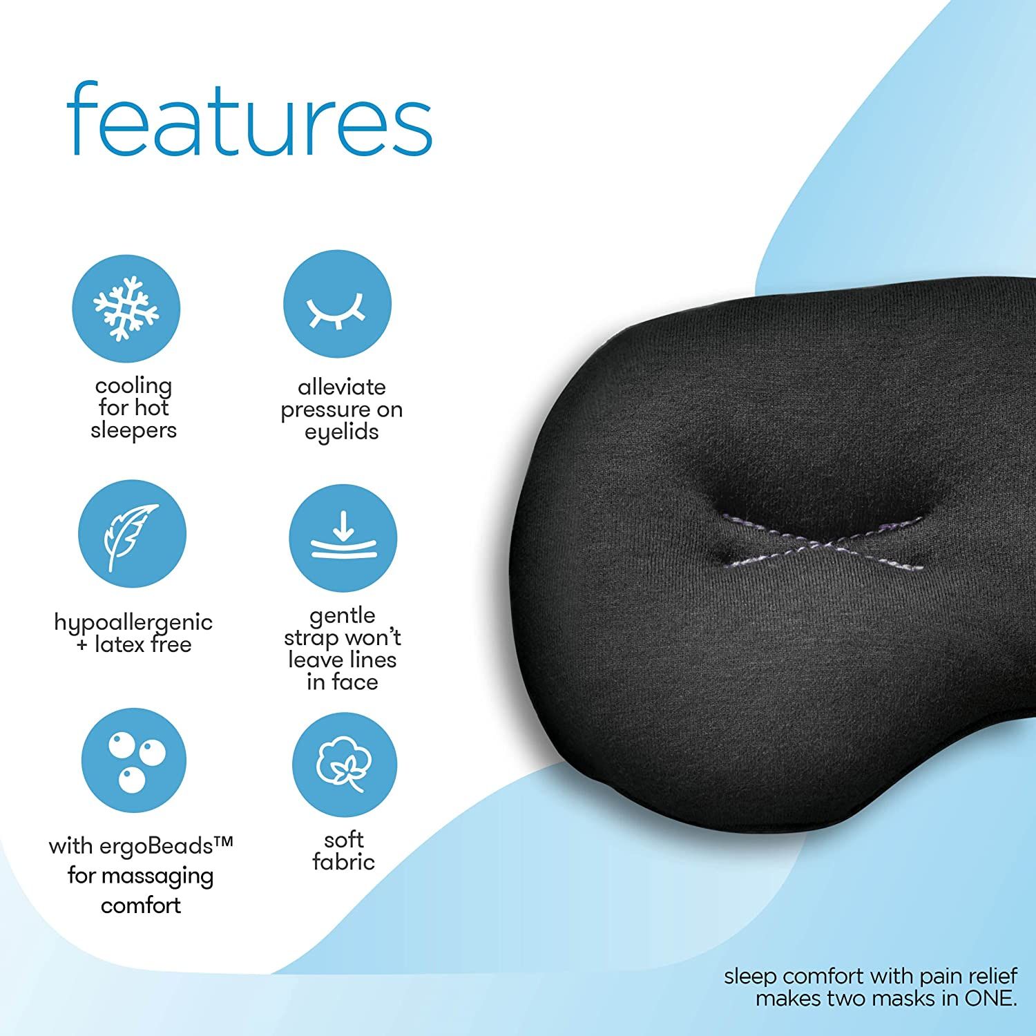 Imak Eye Pillow Pain Relief Mask - 1 ct | Optum Now