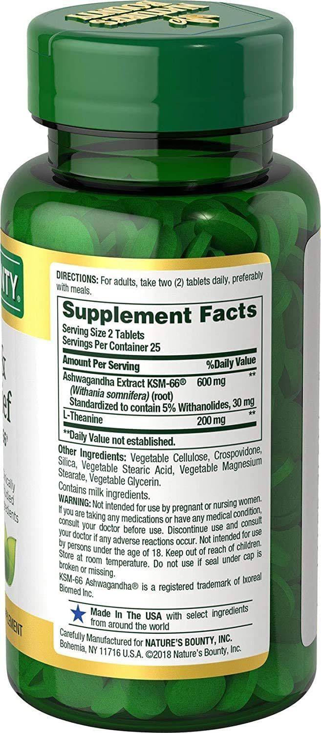 5200mg Ashwagandha Capsules - 60 Vegan Pills For Stress, Anxiety & Immune Support (with Turmeric & Rhodiola) 10 thumbnail image