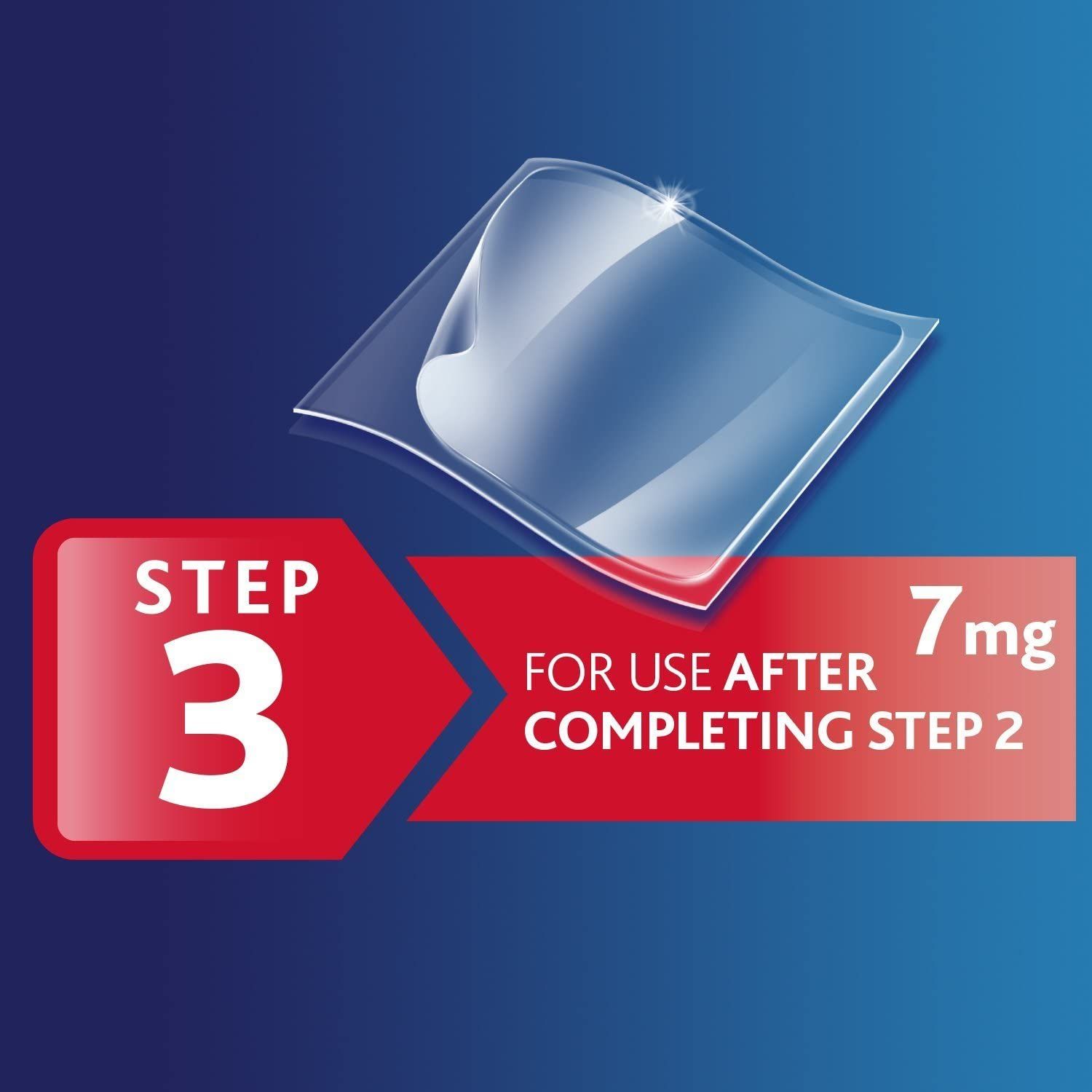 nicoton☆ Equate Nicotine Transdermal System Step 3 Clear Patches, 7