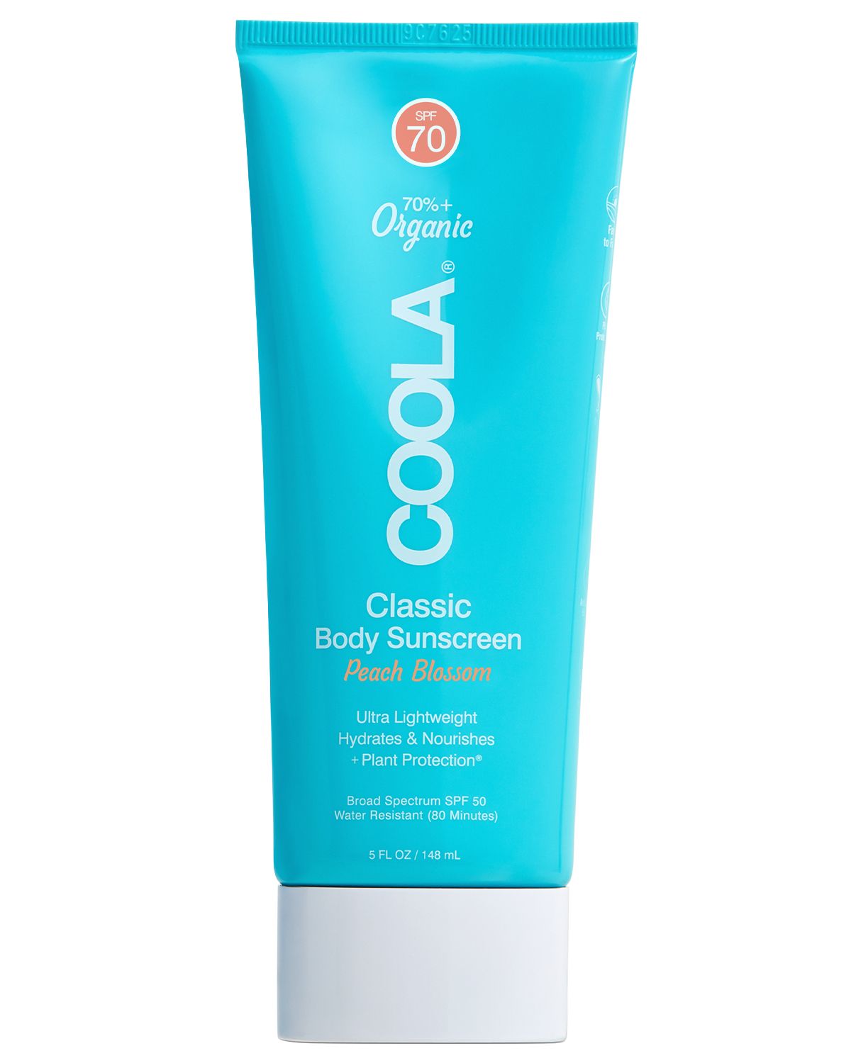 COOLA Classic Body Organic Sunscreen Spray, Peach Blossom, SPF 70