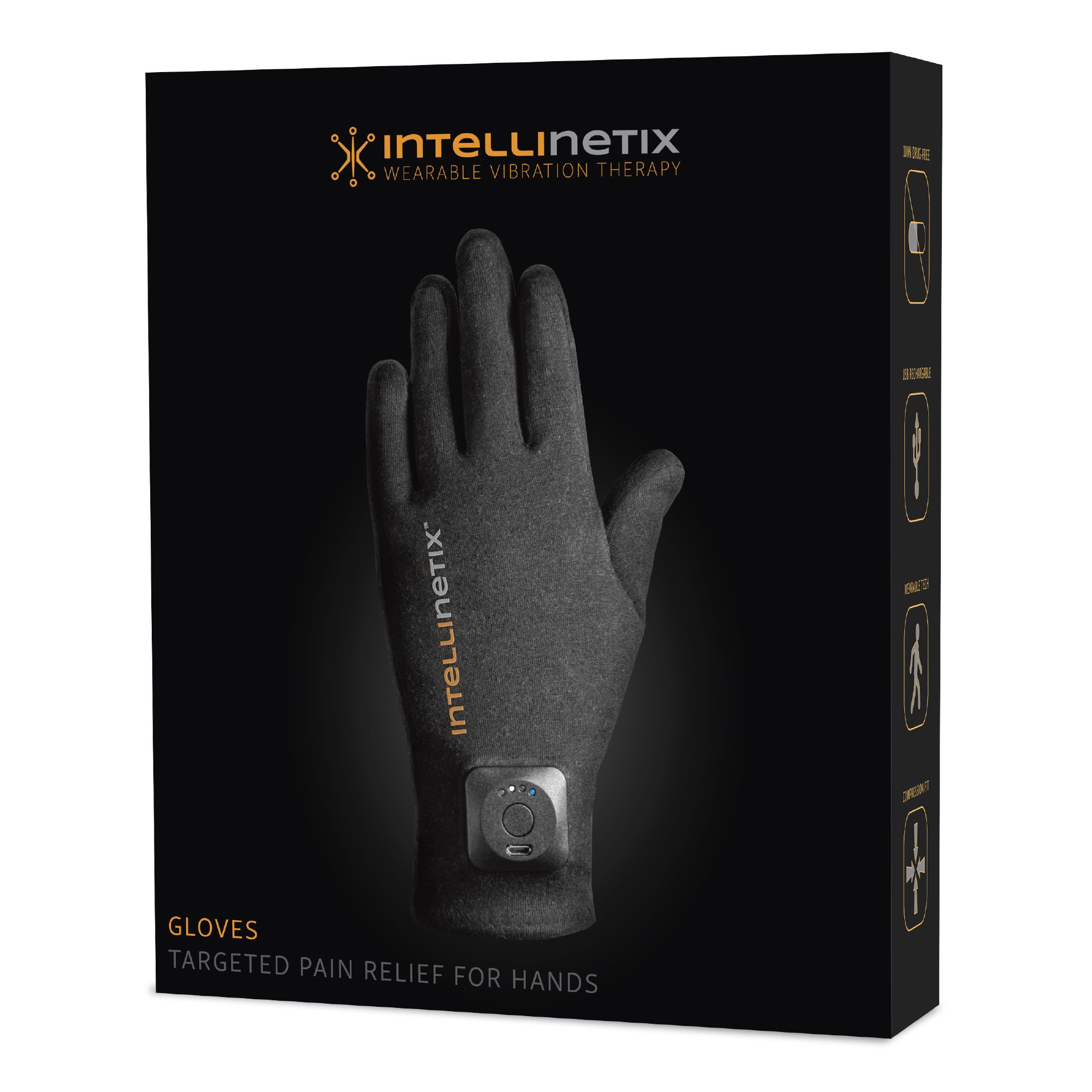 OPTIMUM Guanti A Compressione Terapeutici Per Artrite E Dolori Alle Mani – Taglia X-Small, Morbidi E Termici