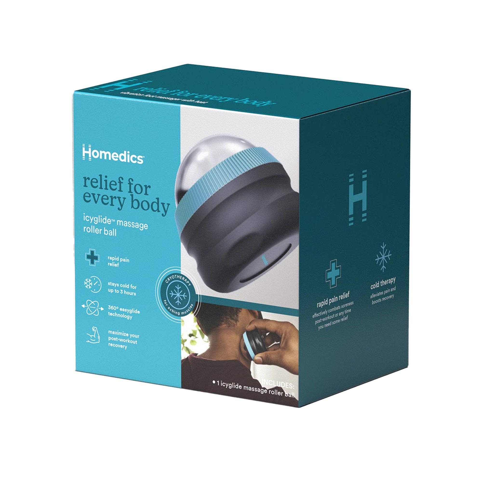 HoMedics Icyglide Hand-Held Cold Massager
