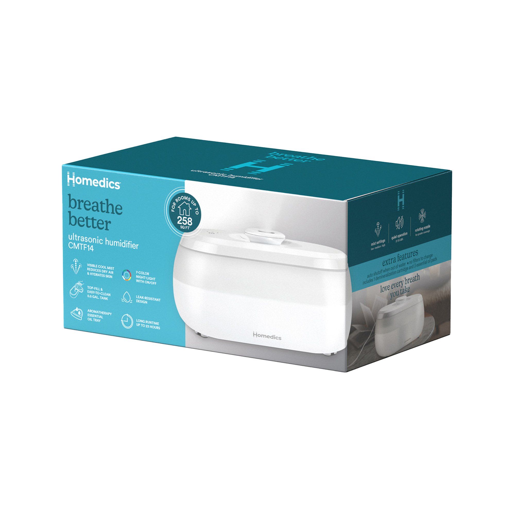 Homedics Ultrasonic Humidifier