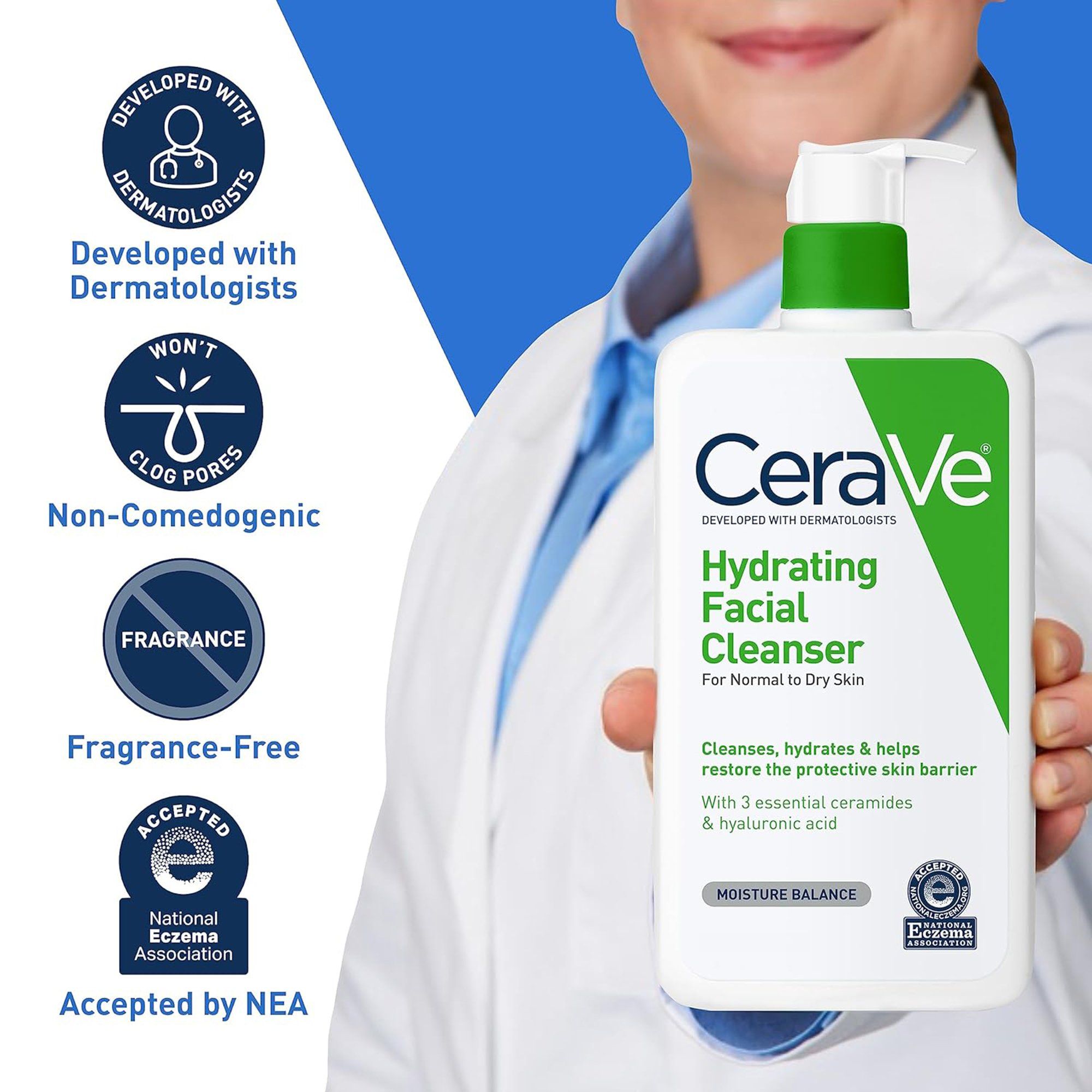 CeraVe Foaming Facial Cleanser - Thumbnail 5